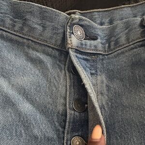 Blue Denim Button-Up Jeans Levi’s